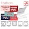 Better Office Products Thank You Cards W/Envs, 5 Block Shadow Lettered Cvr Designs, Created by Alissandra Seelaus, 50PK 64526 - alternate 4